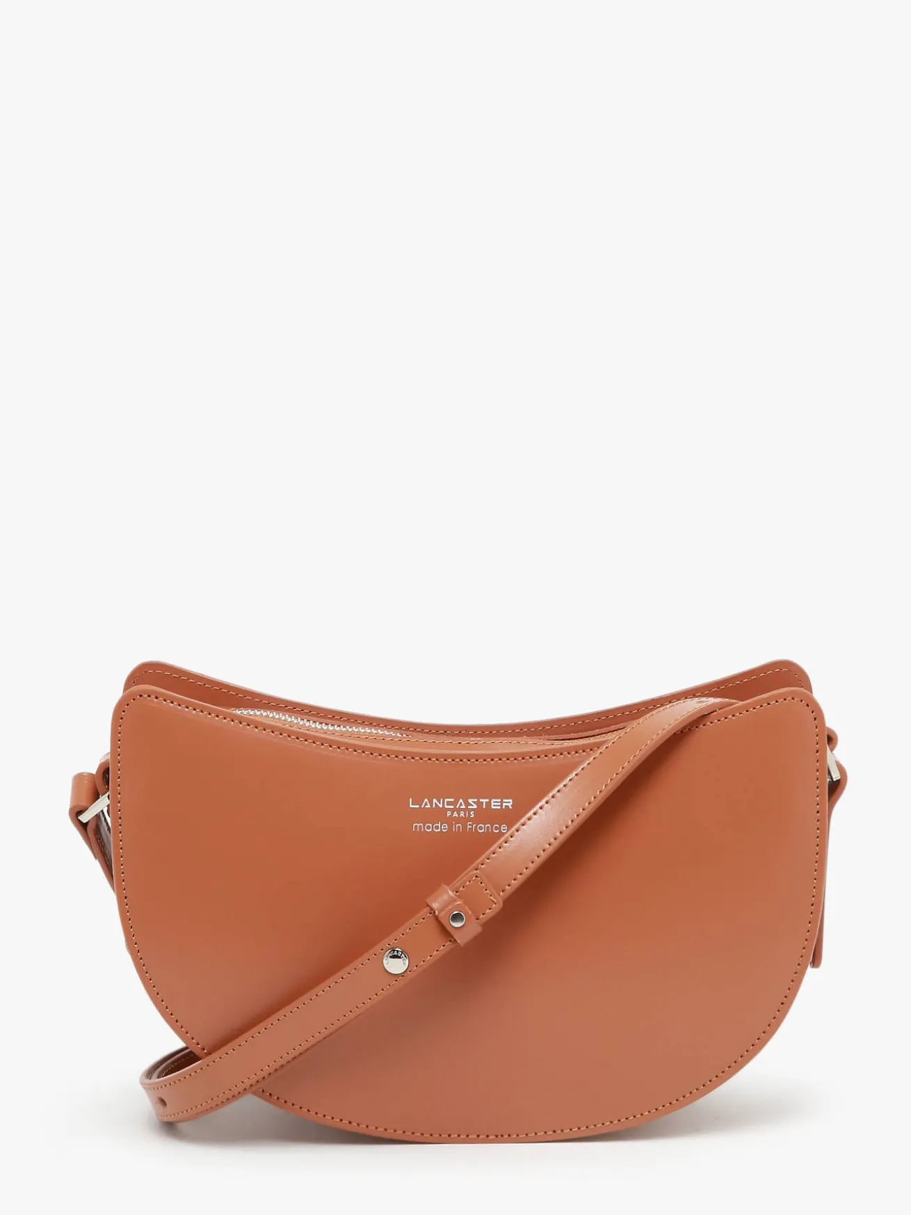 Sac bandoulière Suave lune cuir LANCASTER