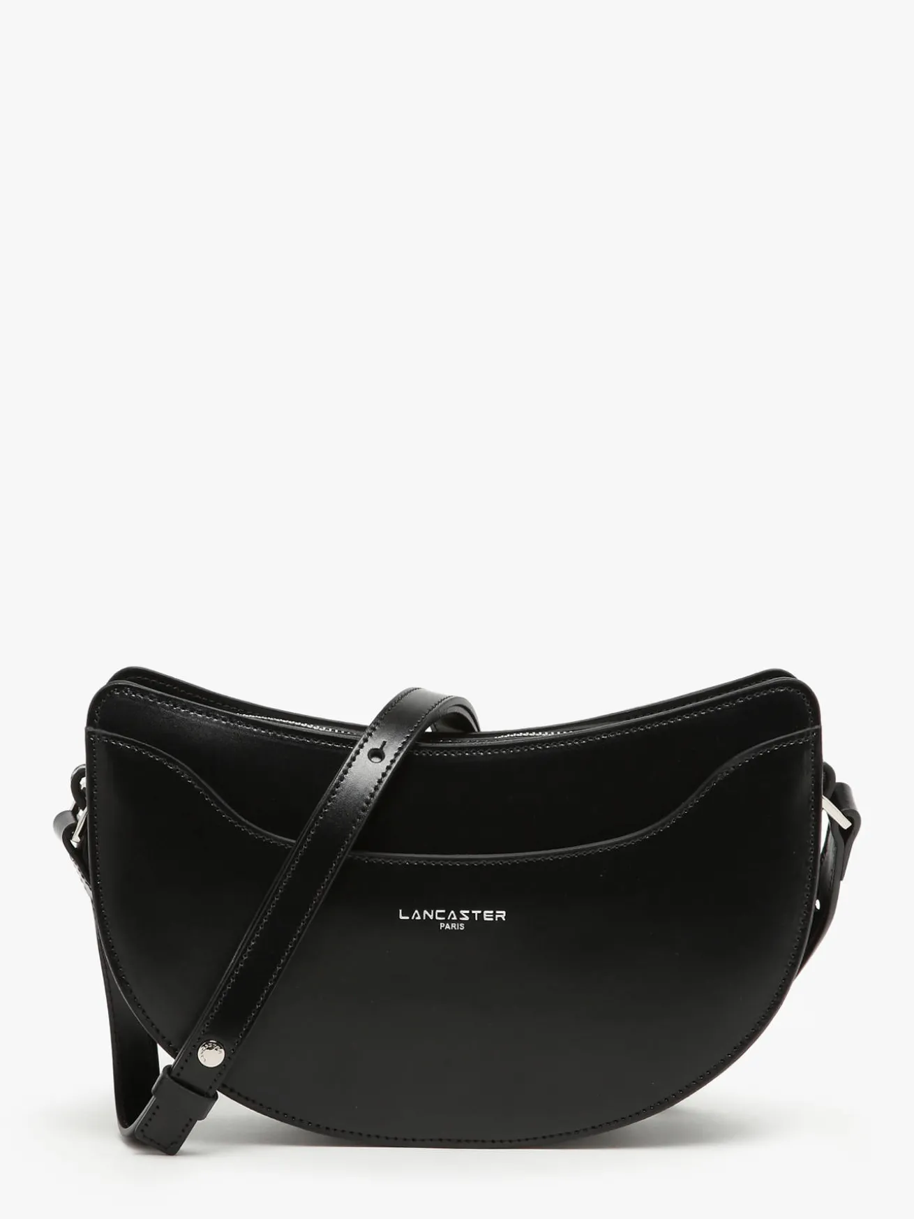 Sac bandoulière Suave lune cuir LANCASTER