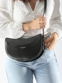 Sac bandoulière Suave lune cuir LANCASTER