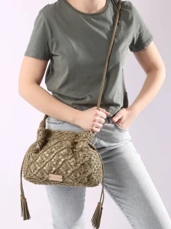 Sac bandoulière Tanaisie jute WOOMEN