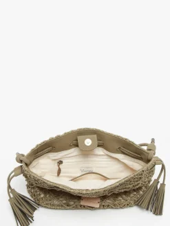 Sac bandoulière Tanaisie jute WOOMEN