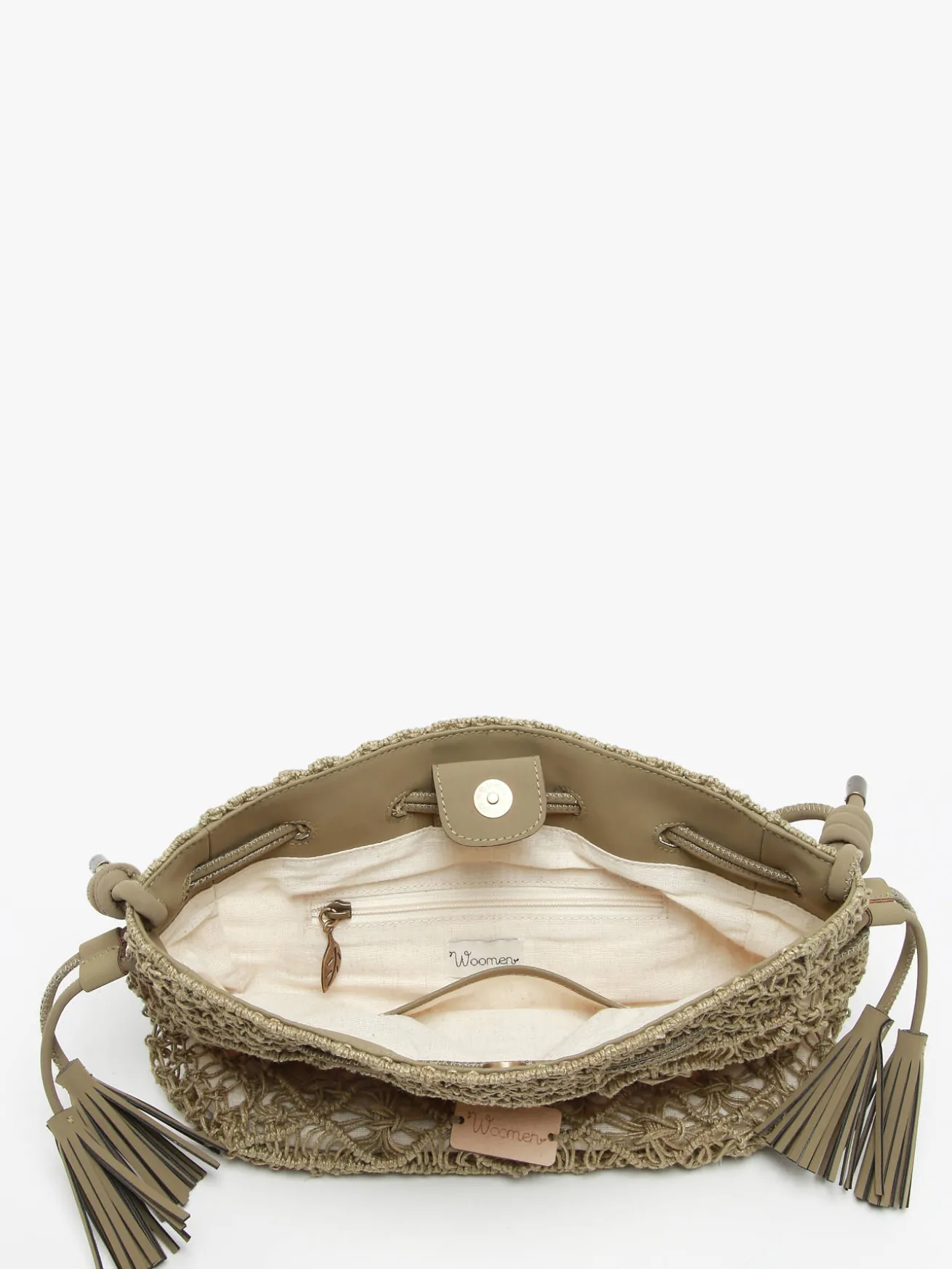 Sac bandoulière Tanaisie jute WOOMEN