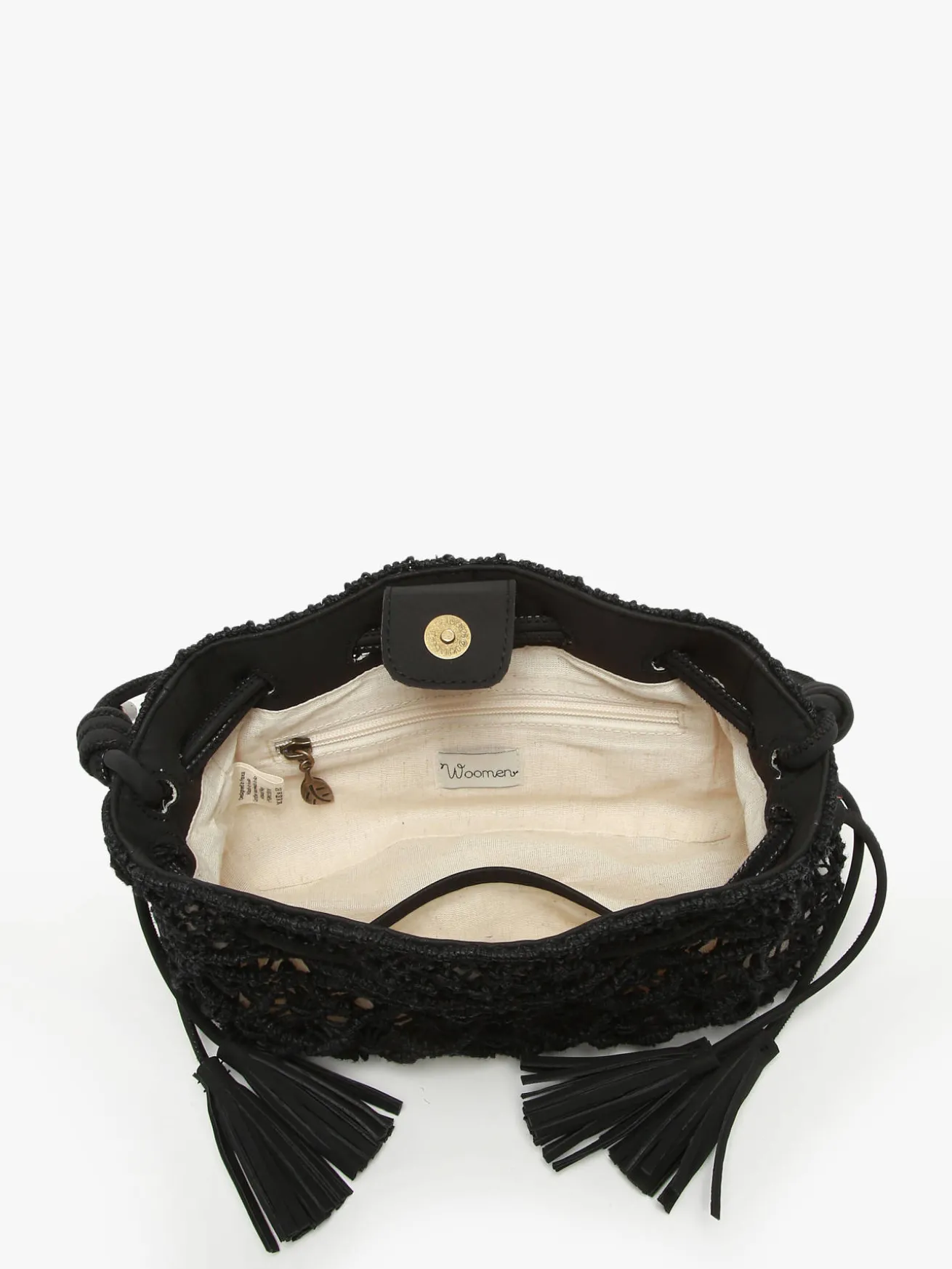 Sac bandoulière Tanaisie jute WOOMEN