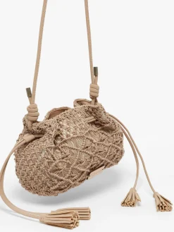 Sac bandoulière Tanaisie jute WOOMEN