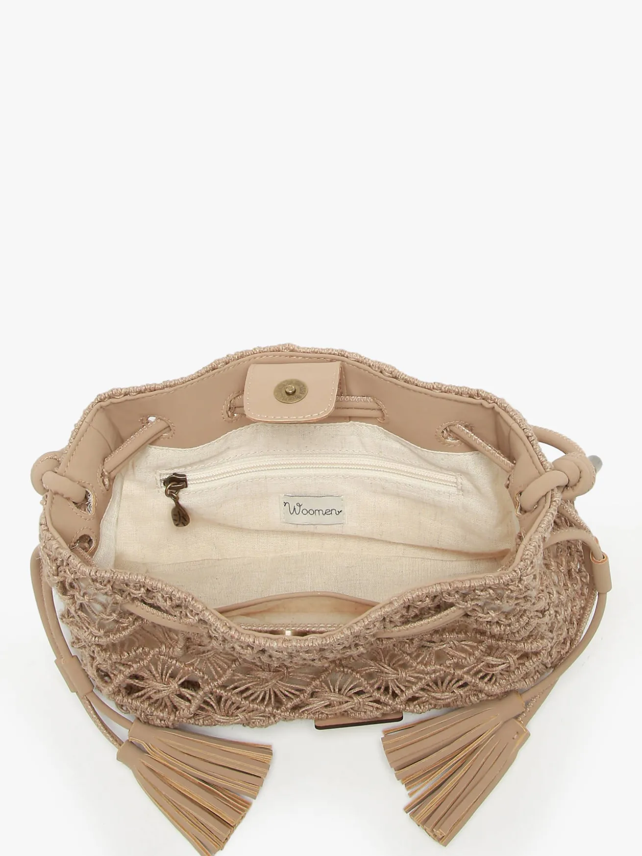 Sac bandoulière Tanaisie jute WOOMEN