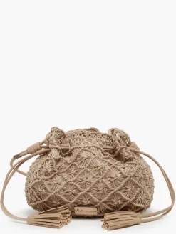 Sac bandoulière Tanaisie jute WOOMEN