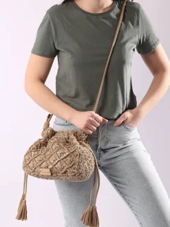 Sac bandoulière Tanaisie jute WOOMEN