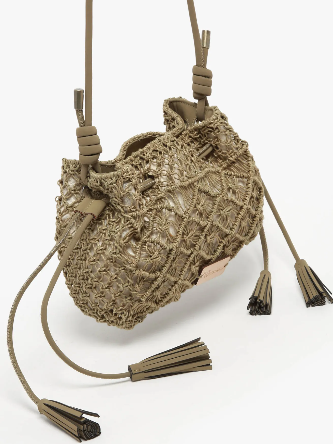 Sac bandoulière Tanaisie jute WOOMEN