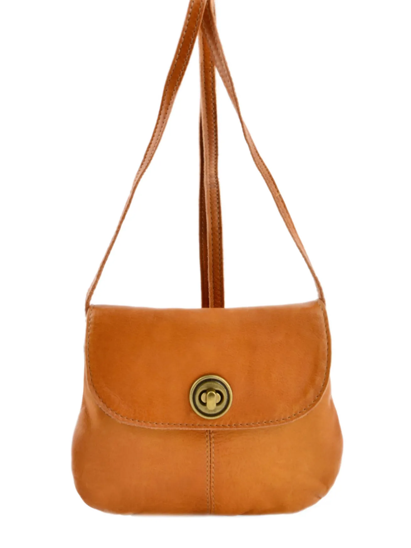 Sac bandoulière Totally royal cuir PIECES