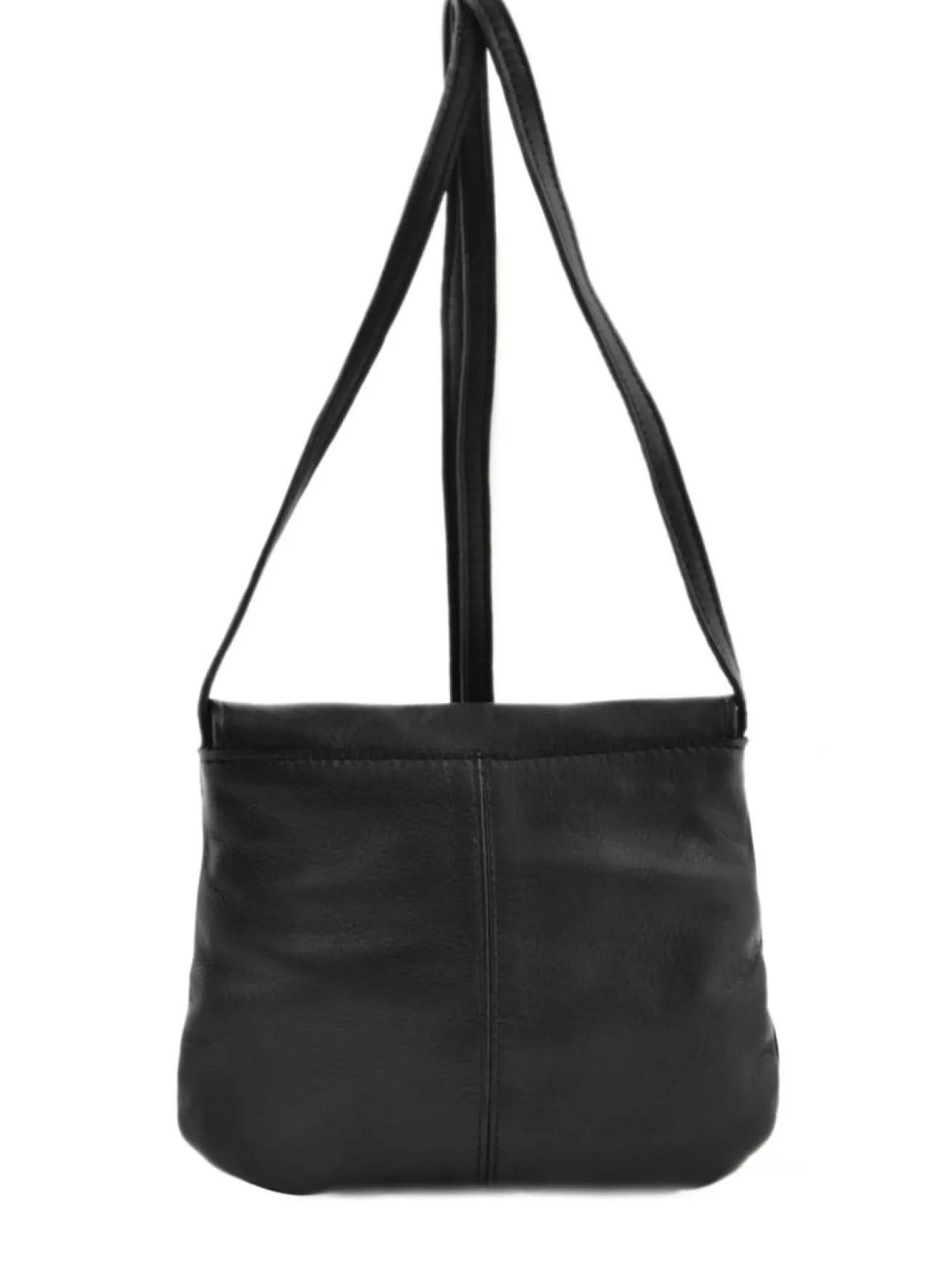 Sac bandoulière Totally royal cuir PIECES