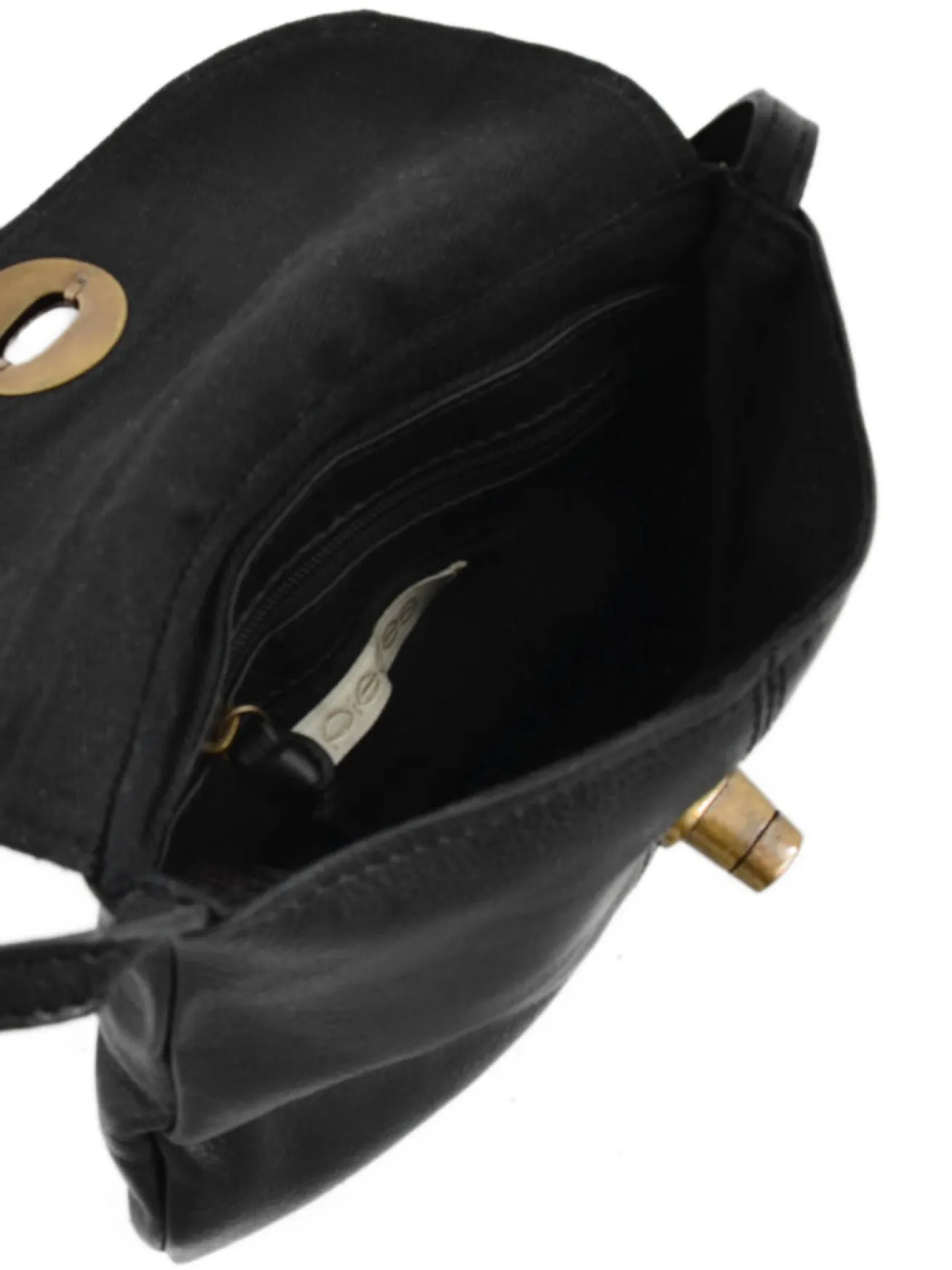 Sac bandoulière Totally royal cuir PIECES