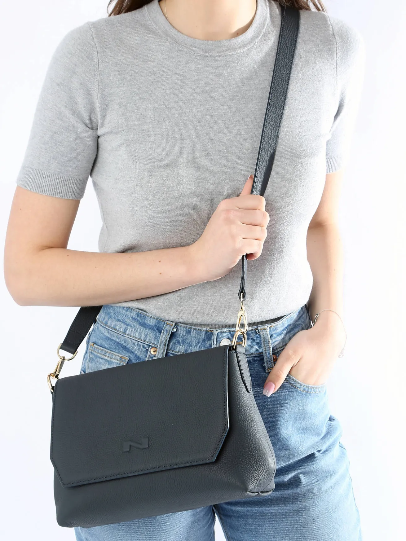Sac bandoulière Tycia cuir NATHAN BAUME
