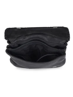 Sac bandoulière Utility cuir BASILIC PEPPER