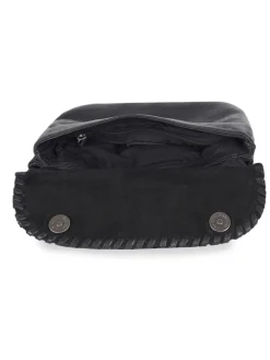 Sac bandoulière Utility cuir BASILIC PEPPER