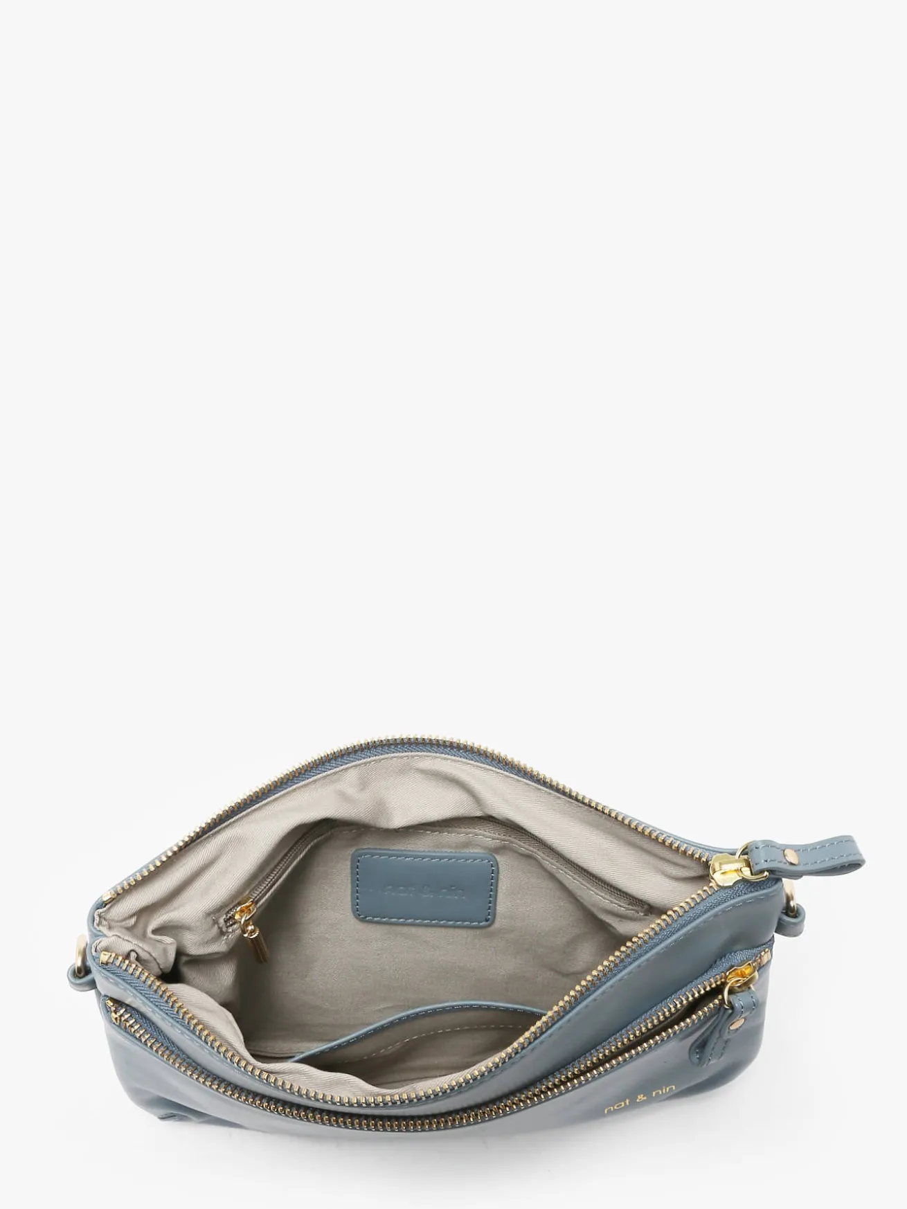 Sac bandoulière Vicky cuir NAT ET NIN