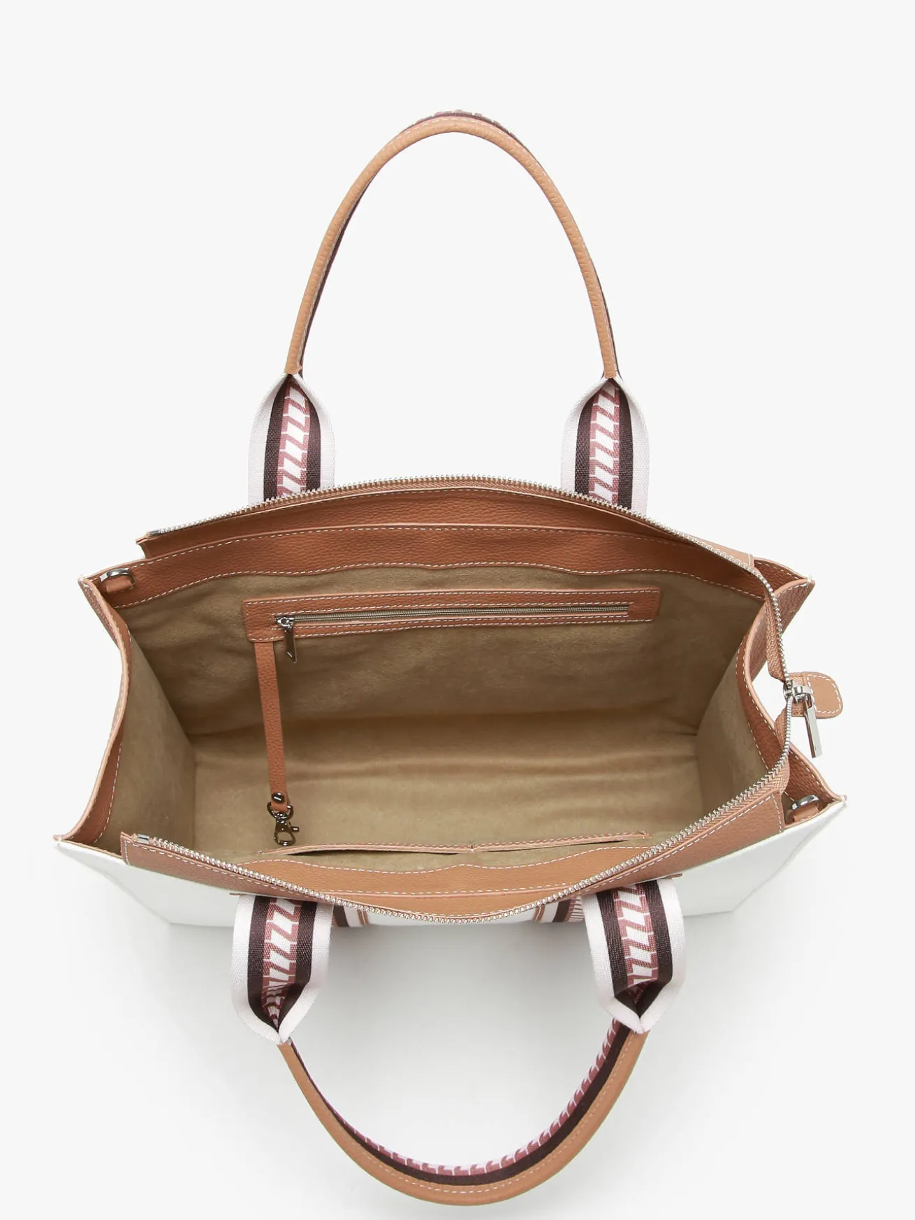 Sac cabas Nina canvas et cuir NATHAN BAUME