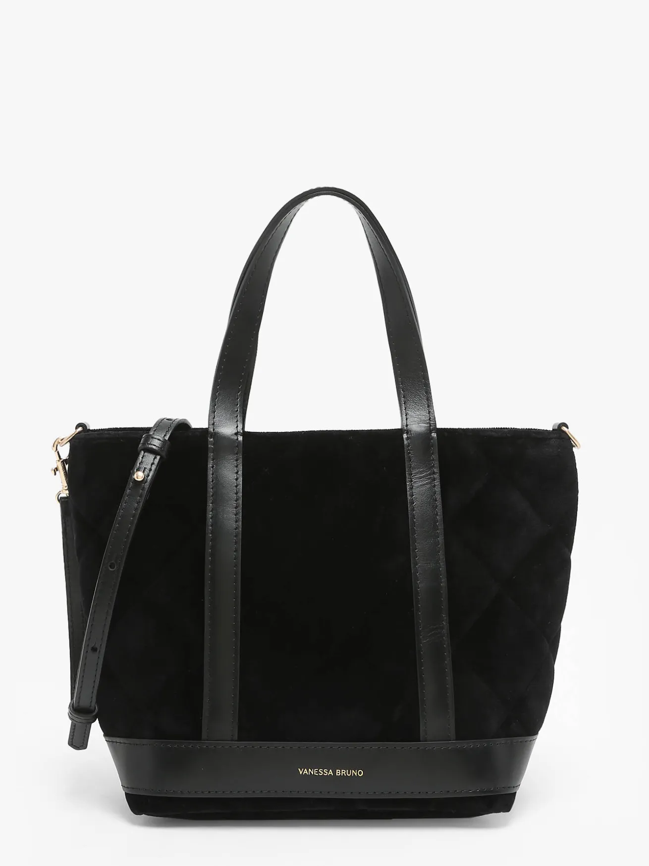 Sac cabas S en velours VANESSA BRUNO