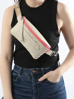Sac ceinture Coachella matelassé cuir MARIE MARTENS