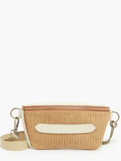 Sac ceinture Neufmille cuir daim façon tressé MARIE MARTENS