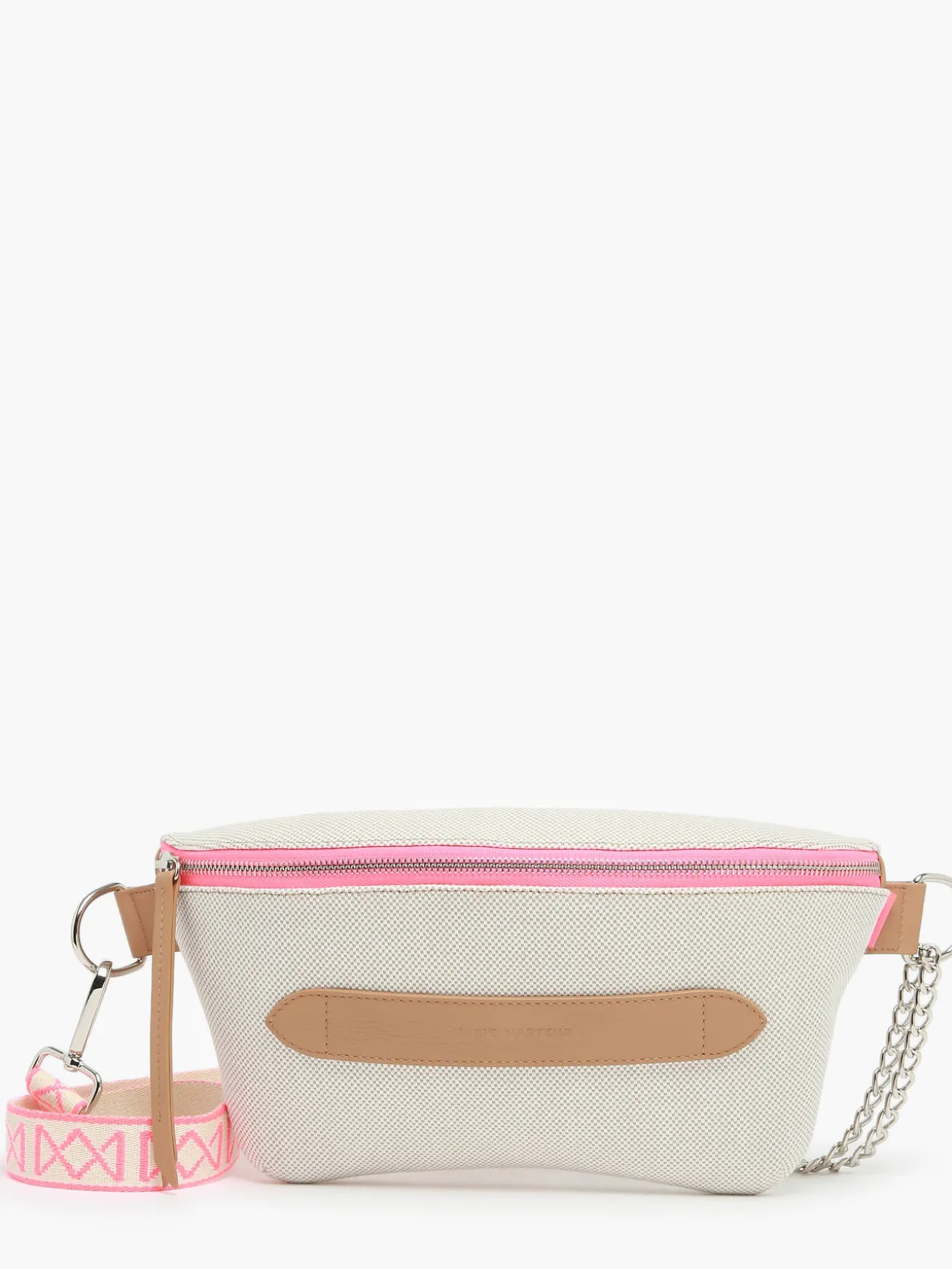 Sac ceinture Neufmille textile et cuir MARIE MARTENS