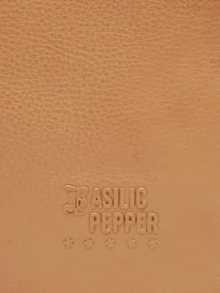 Sac porté main Cow cuir BASILIC PEPPER