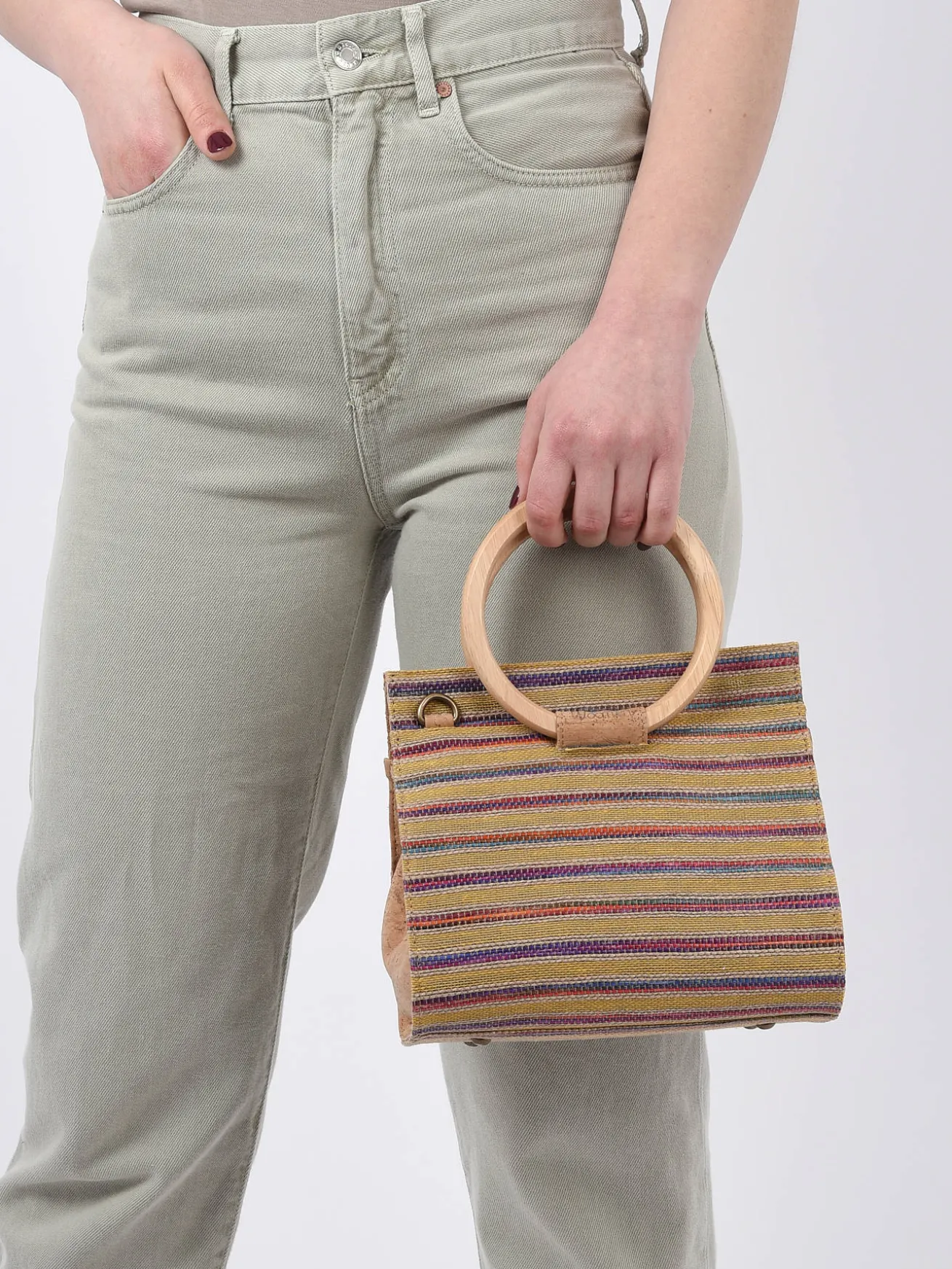 Sac porté main Eclipte raphia WOOMEN