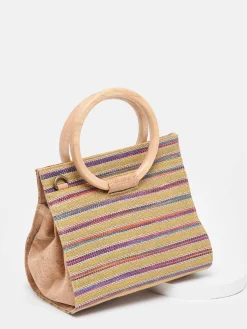 Sac porté main Eclipte raphia WOOMEN