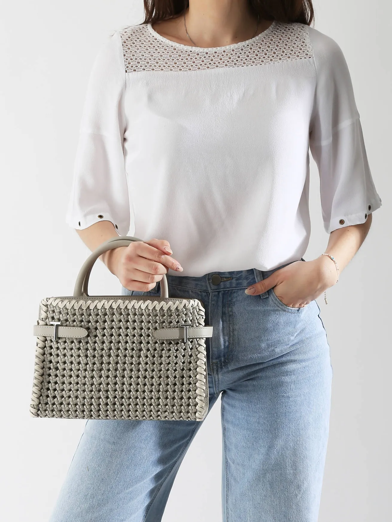 Sac porté main Emie cuir LE TANNEUR
