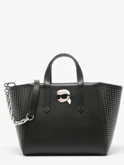 Sac porté main K ikonic 2.0 cuir KARL LAGERFELD
