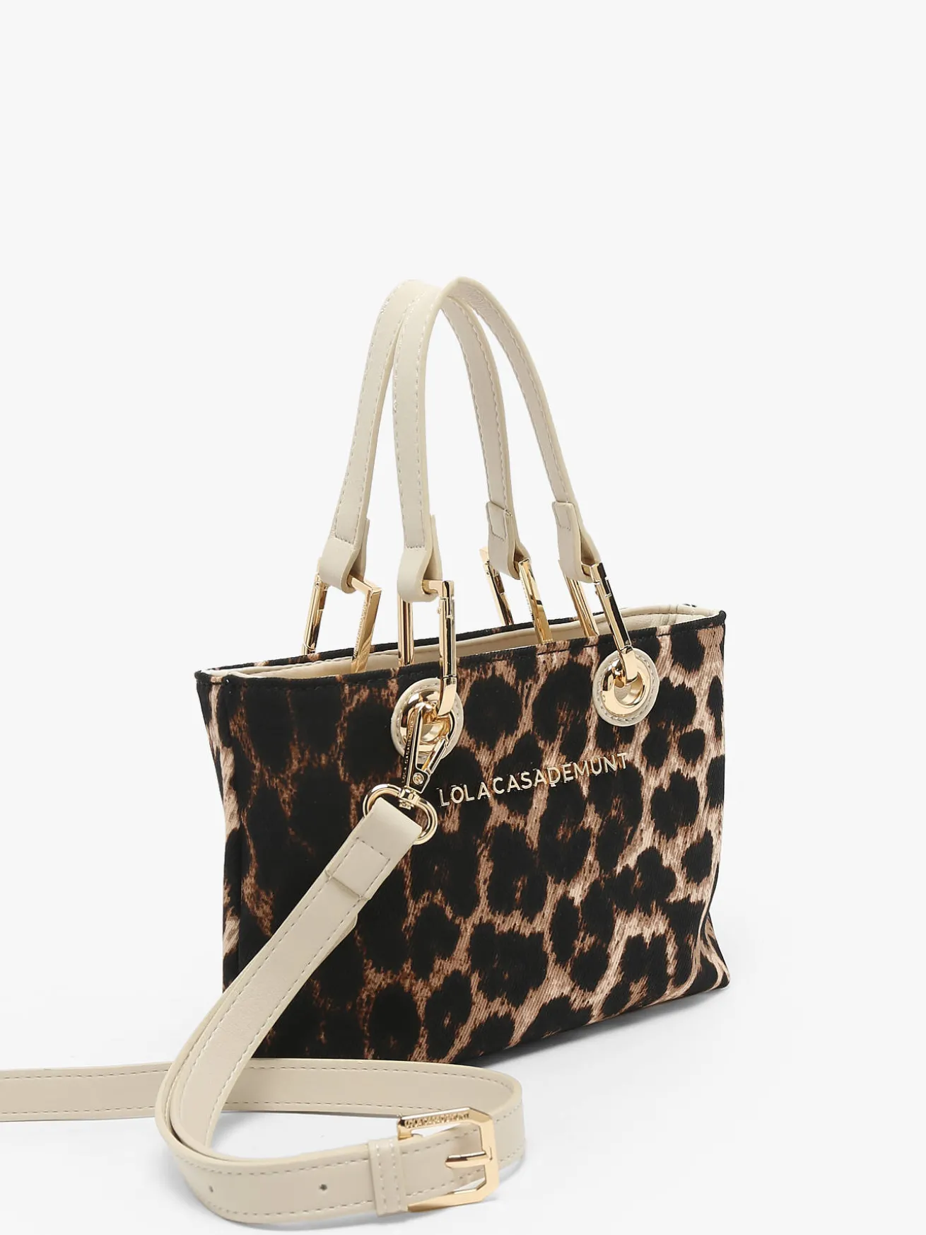 Sac porté main Leo polyester LOLA CASADEMUNT