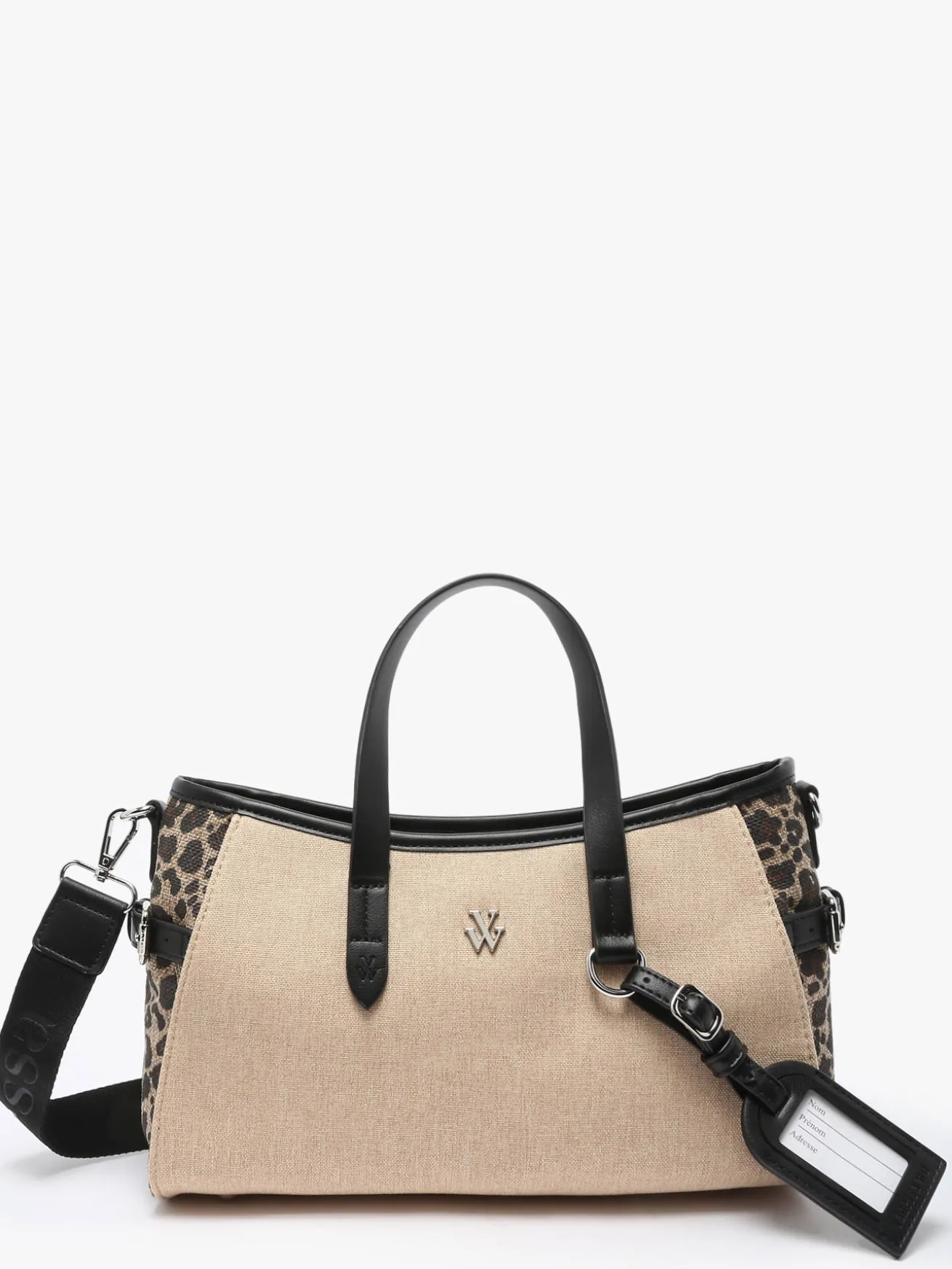 Sac porté main Leopard polyester VANESSA WU