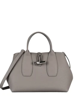 Sac porté main M Roseau cuir LONGCHAMP