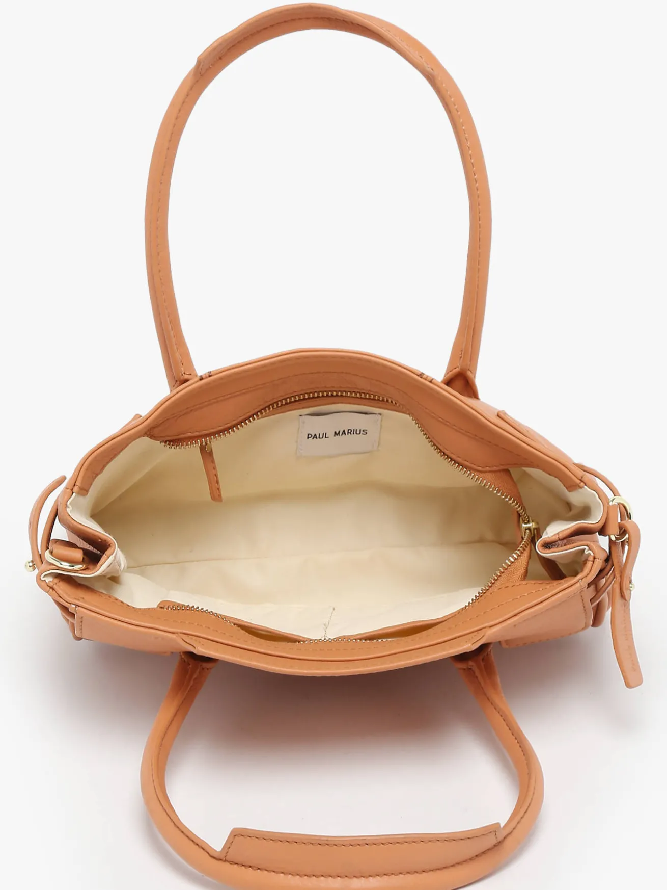 Sac porté main Madeleine S Art Déco cuir PAUL MARIUS