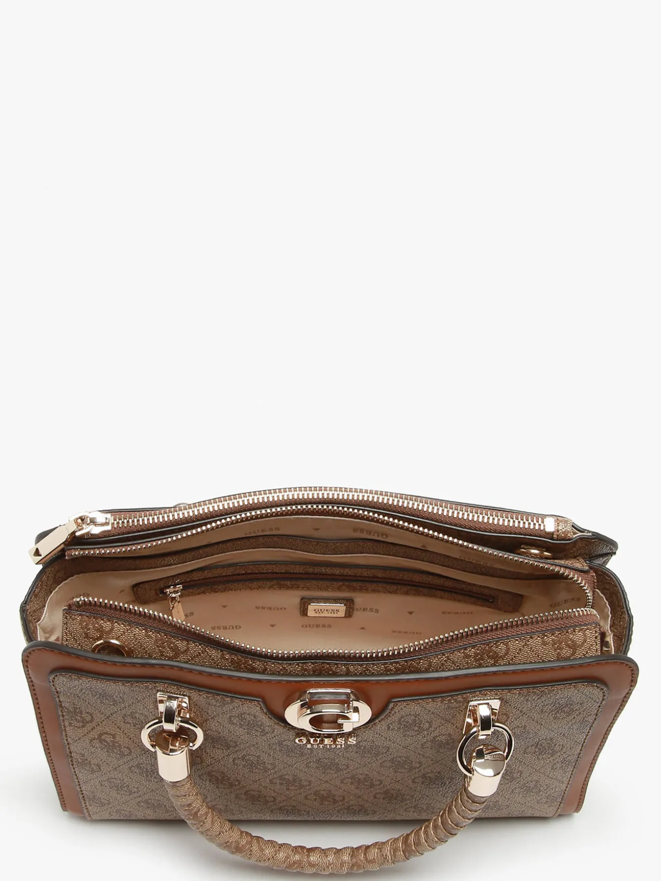 Sac porté main Orlina logo GUESS