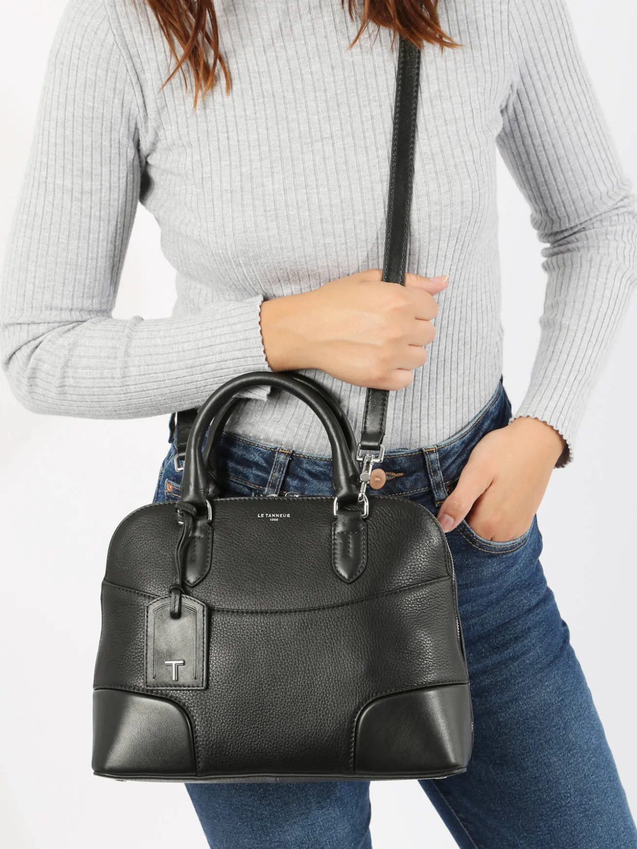 Sac porté main Romy cuir LE TANNEUR