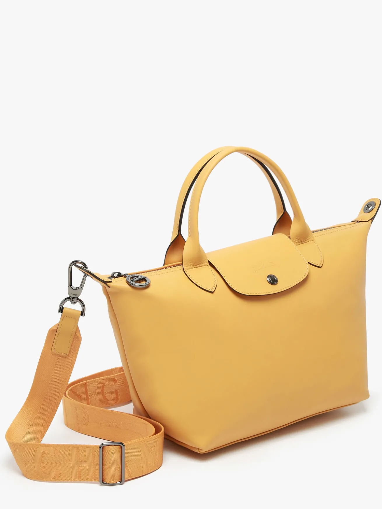 Sac porté main S Le Pliage Xtra cuir LONGCHAMP