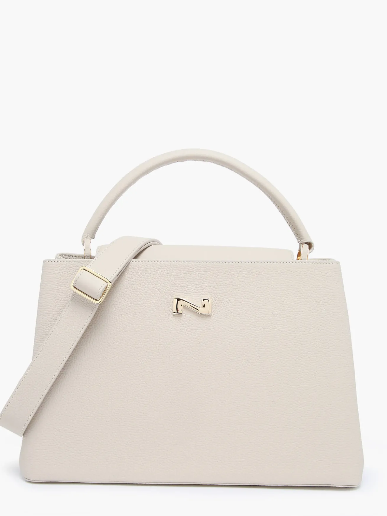 Sac porté main Violet cuir NATHAN BAUME