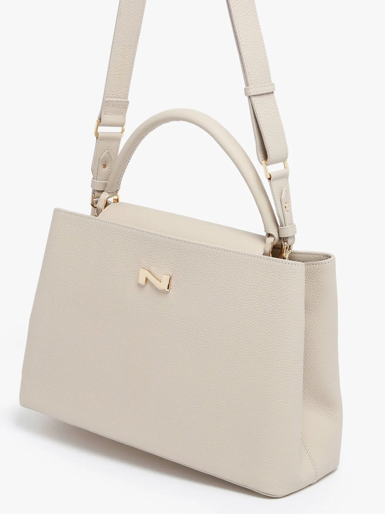 Sac porté main Violet cuir NATHAN BAUME