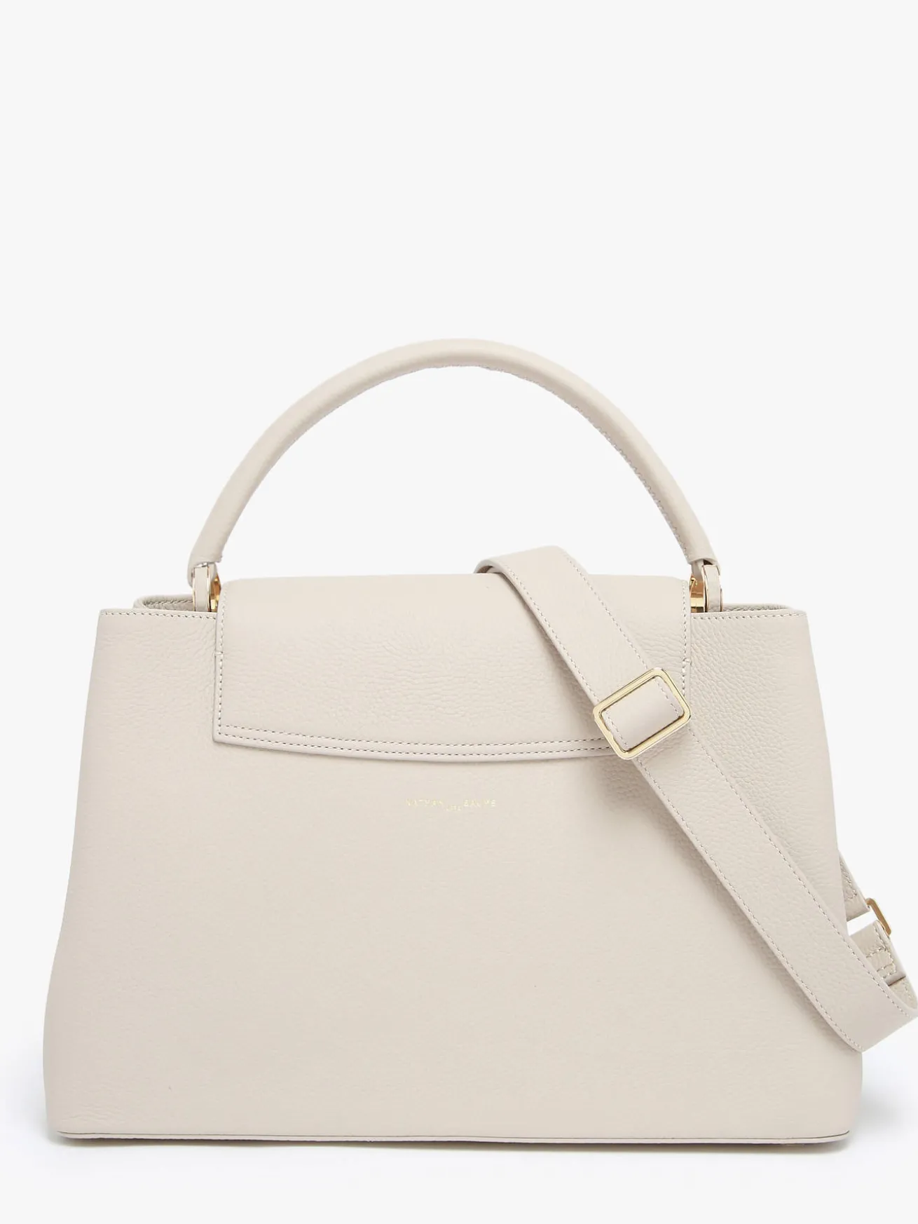 Sac porté main Violet cuir NATHAN BAUME