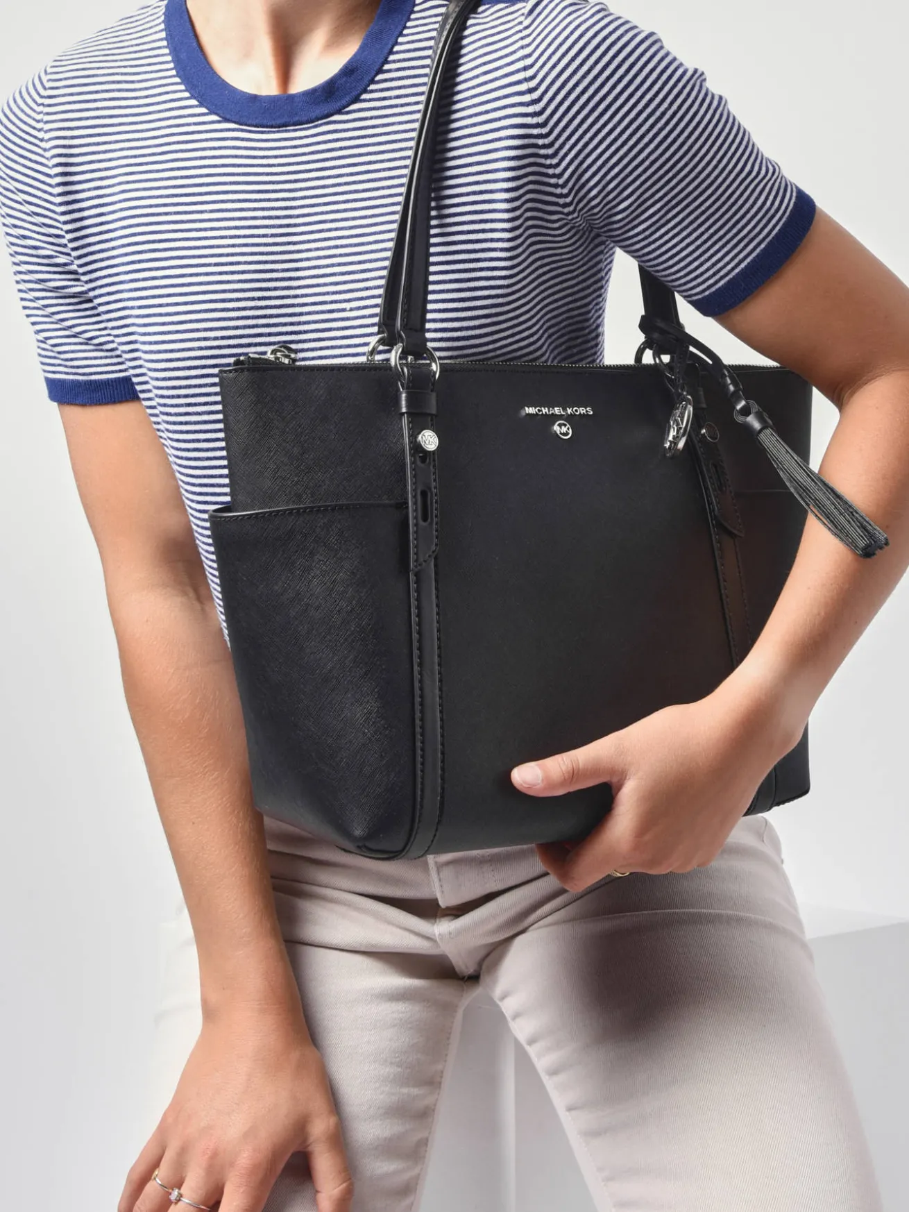 Sac porté épaule A4 Sullivan cuir MICHAEL KORS
