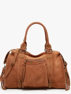 Sac porté épaule A4 Velvet cuir MILANO