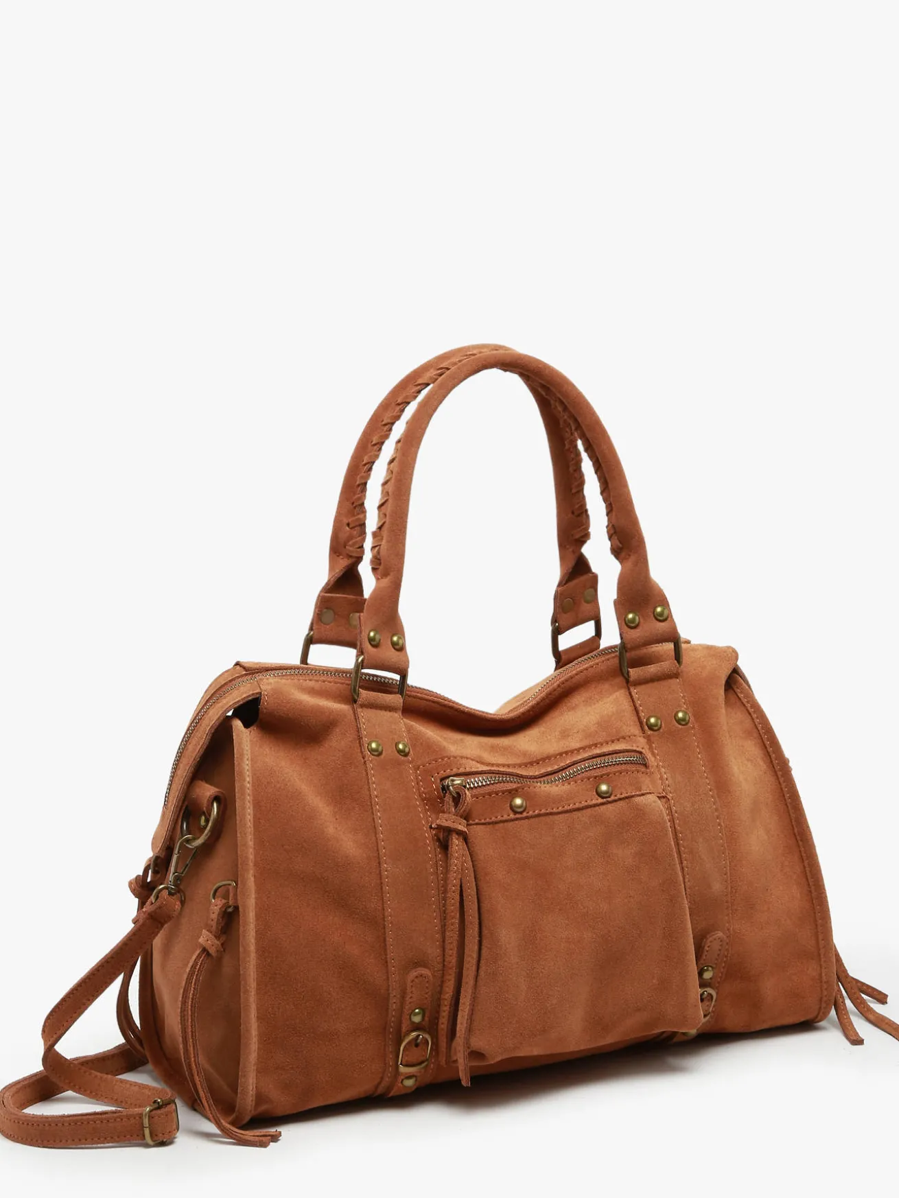 Sac porté épaule A4 Velvet cuir MILANO