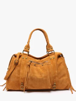 Sac porté épaule A4 Velvet cuir MILANO