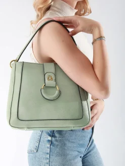 Sac porté épaule Anneau LULU CASTAGNETTE