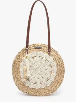 sac porté épaule Bora paille LES TROPEZIENNES