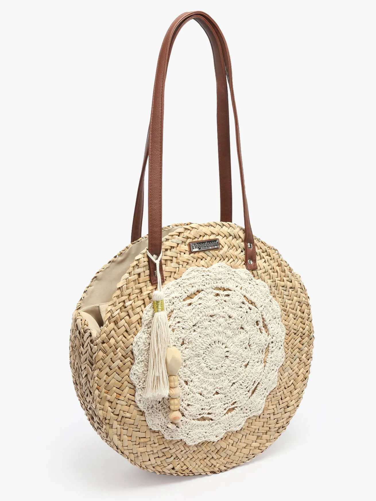 sac porté épaule Bora paille LES TROPEZIENNES