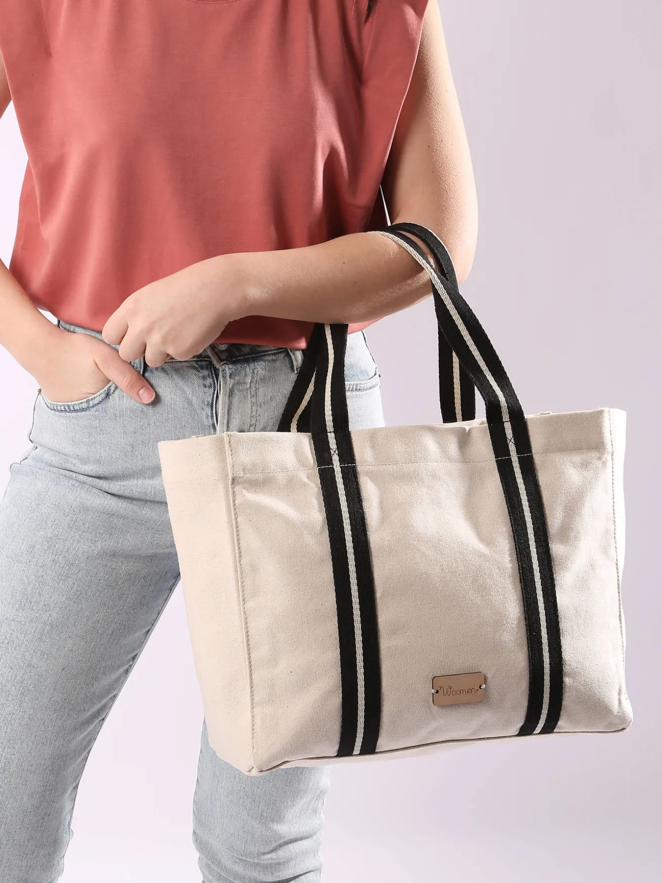 Sac porté épaule Calamus coton WOOMEN