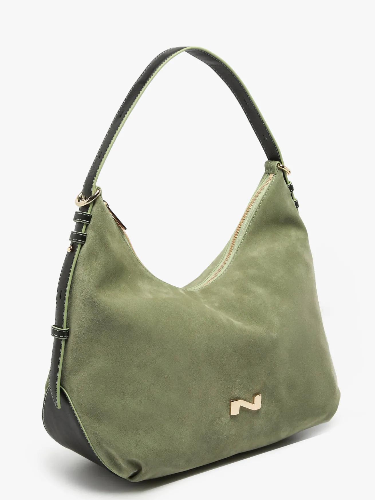 Sac porté épaule Carrie en cuir daim NATHAN BAUME