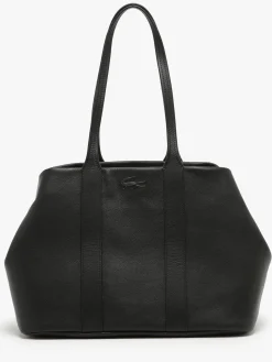 sac porté épaule City court cuir LACOSTE