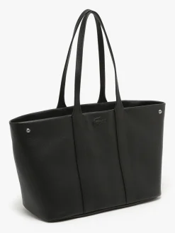 sac porté épaule City court cuir LACOSTE